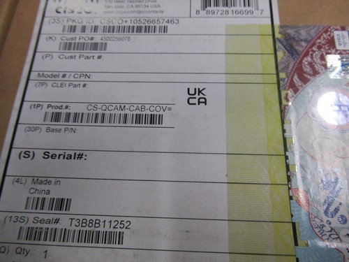 Cisco copricavo per quad cam - per,