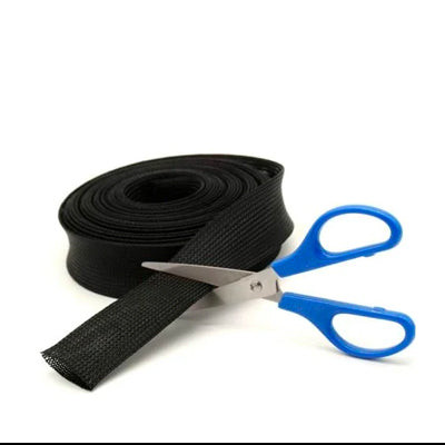 Cable cover black 20 - black,