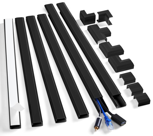 Kit parete copricavo nero - kit,